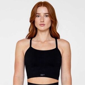 SET Active Black Sports Bra